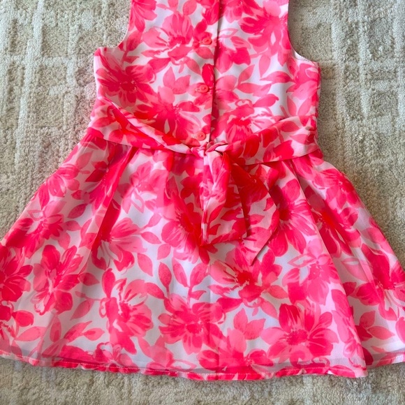 Carter's Pink Sleeveless Sundress with Crew Neck - Picture 6 of 6